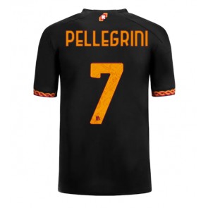 AS Roma Lorenzo Pellegrini #7 Koszulka Trzecich 2023-24 Krótki Rękaw